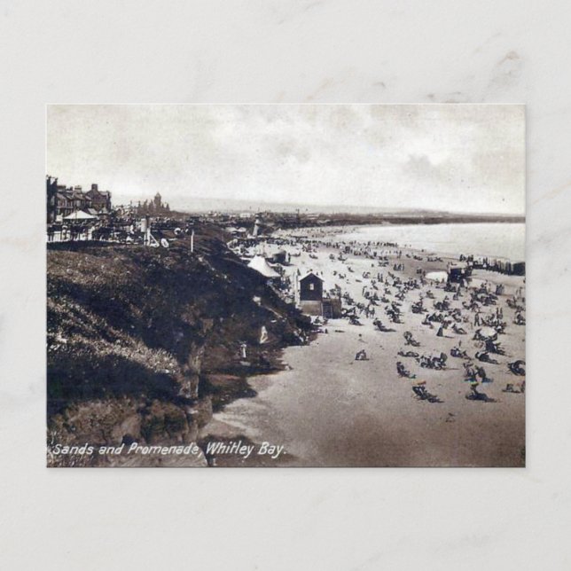 Postal antigua: Whitley Bay, Tyne y Wear (Anverso)