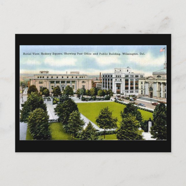 Postal antigua, Wilmington, Delaware (Anverso)