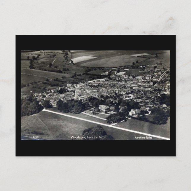 Postal antigua - Woodstock, Oxfordshire (Anverso)