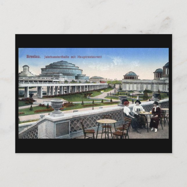 Postal antigua - Wroclaw (Breslau), Polonia (Anverso)