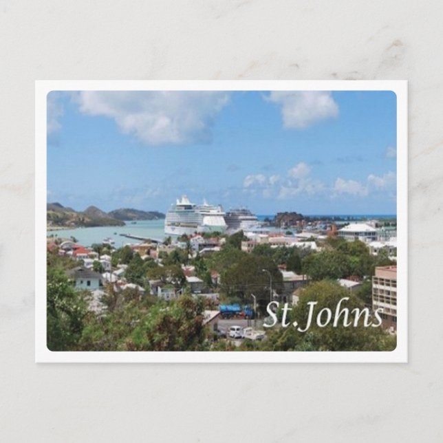 Postal Antigua y Barbuda - Saint Johns - (Anverso)