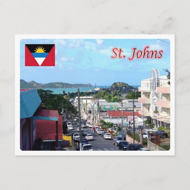 Postal Antigua y Barbuda - Saint Johns - (Anverso)
