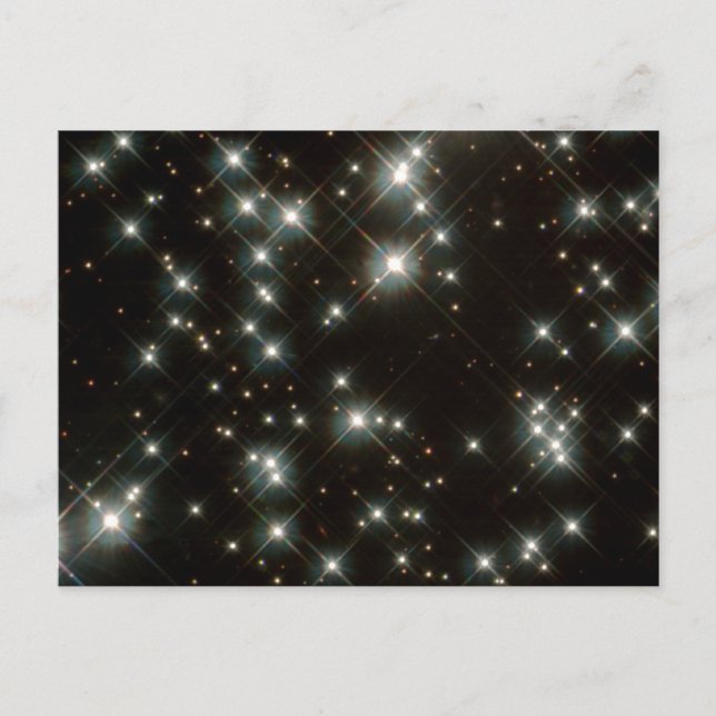 Postal Antiguas Estrellas De Enanos Blancos En La Galaxia (Anverso)