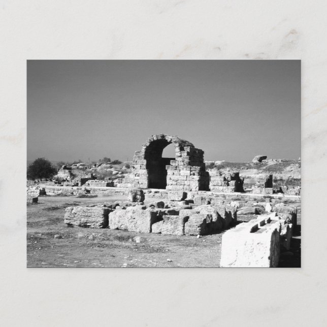 Postal Antiguas tiendas griegas Corinth Agora (Anverso)