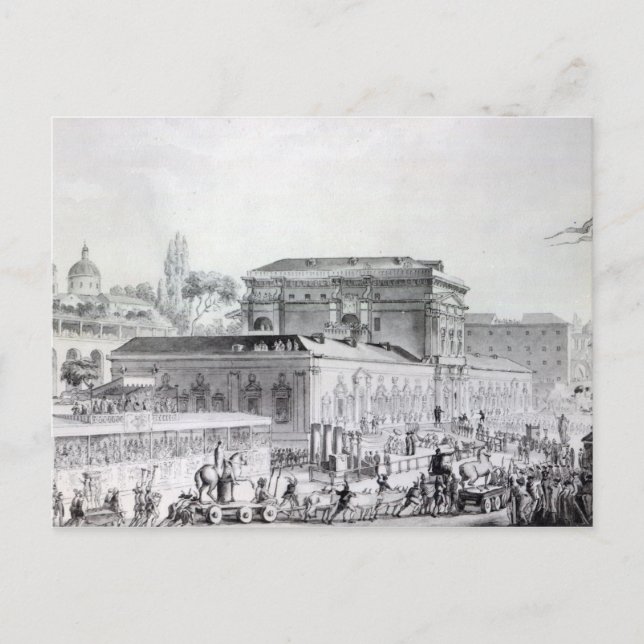 Postal Antigüedades encontradas en Herculaneum (Anverso)