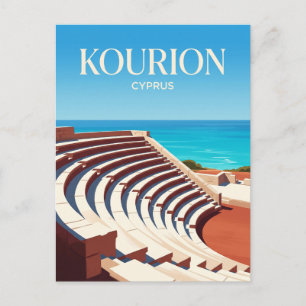 Postal Antiguo Anfiteatro de Kourion Chipre