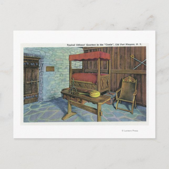 Postal Antiguo árbol de álamos lombardos y castillo franc (Anverso)