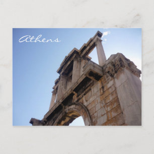 Postal antiguo arco de hábitat