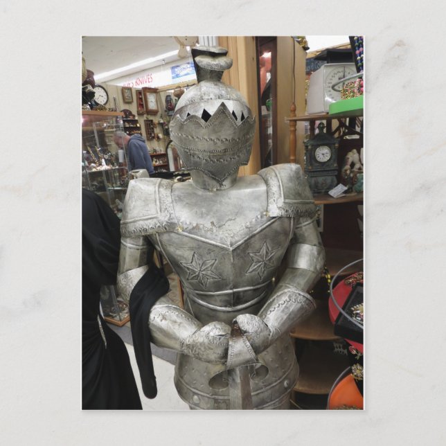 Postal Antiguo Armor (Anverso)
