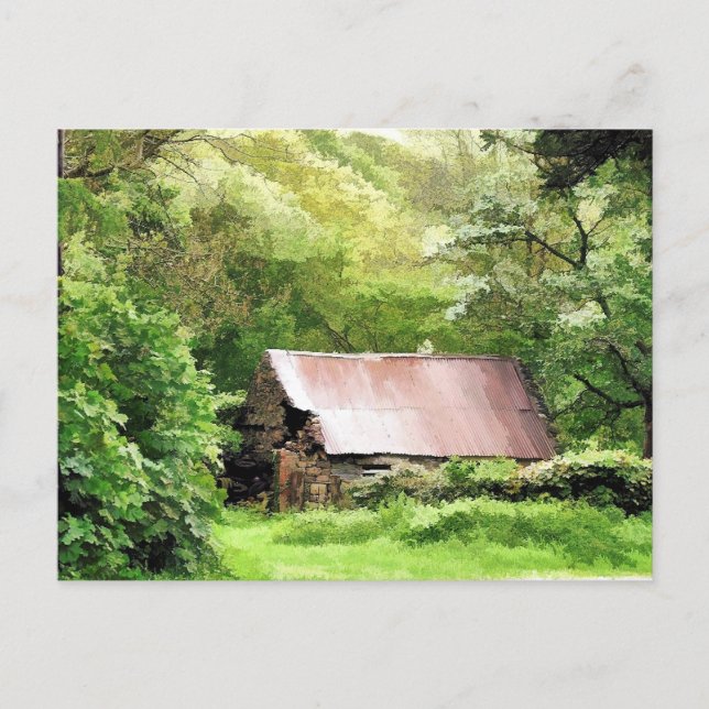 POSTAL ANTIGUO BARN (Anverso)