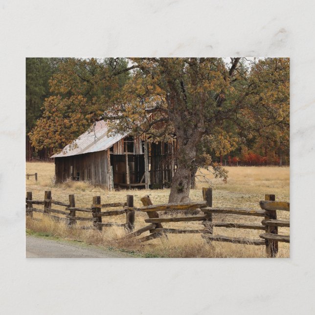 POSTAL ANTIGUO BARN (Anverso)