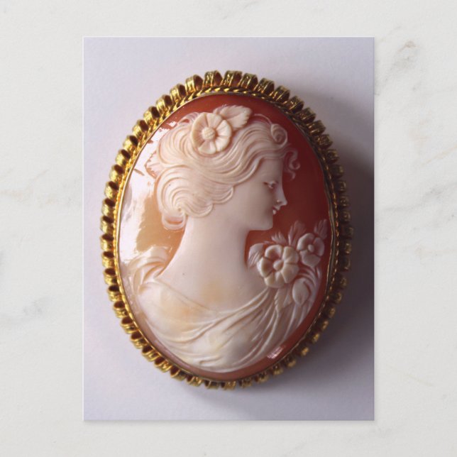 Postal Antiguo Cameo (Anverso)