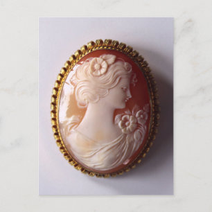 Postal Antiguo Cameo
