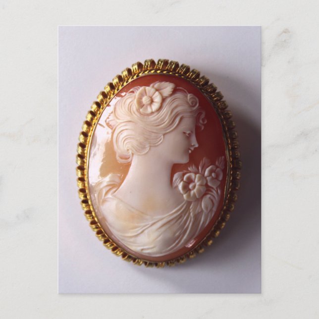 Postal Antiguo Cameo (Anverso)