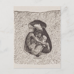 Postal Antiguo cementerio indio