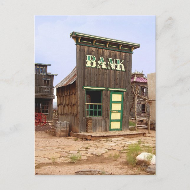 Postal Antiguo Cisjordania (color) (Anverso)