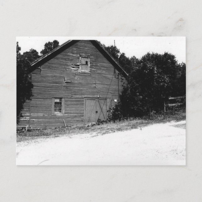 Postal antiguo cobertizo (Anverso)