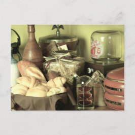 POSTAL ANTIGUO CONTADOR DE COCINA