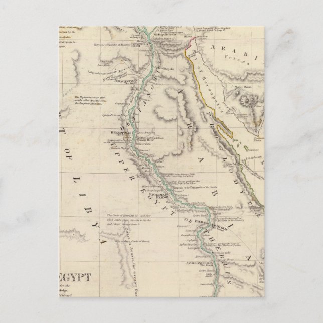 Postal Antiguo Egipto (Anverso)