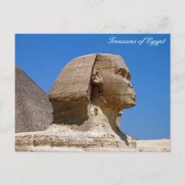 Postal Antiguo Egipto, Esfinge, El Cairo, Egipto feriado