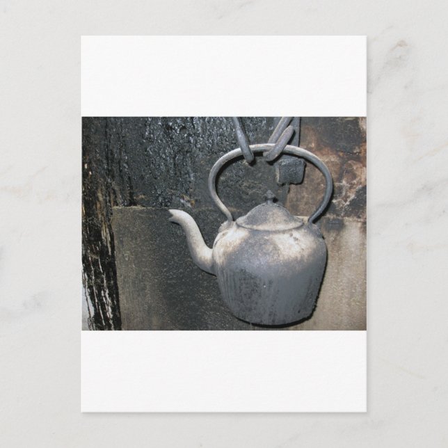 Postal Antiguo Kettle Irlandés (Anverso)