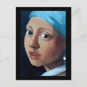 POSTAL ANTIGUO MAESTRO PEARL EARRING