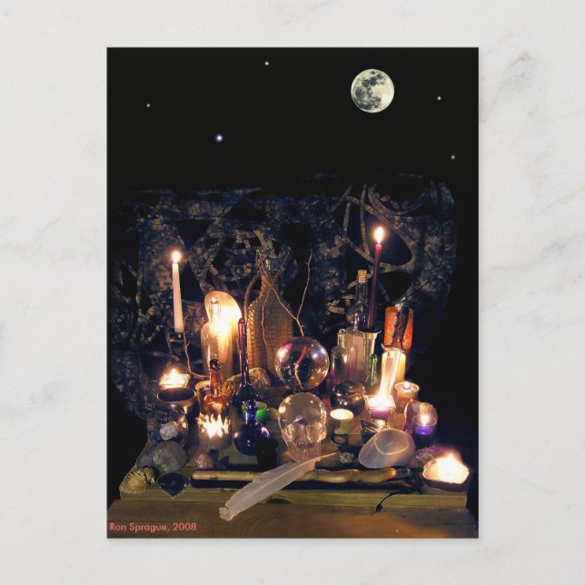 Postal Antiguo Mágico (Anverso)