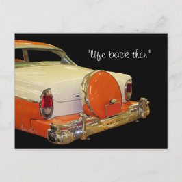 Postal Antiguo Merc Car Postcard-personalizar