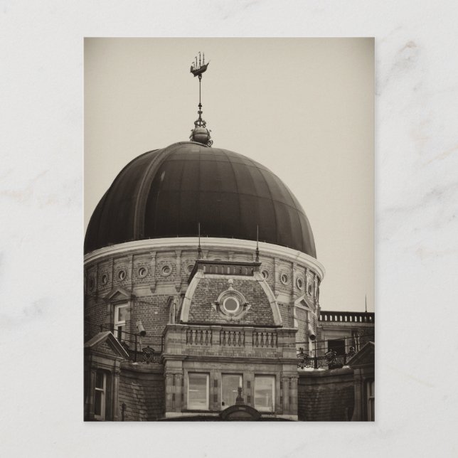 Postal Antiguo Planetario, Londres (Anverso)