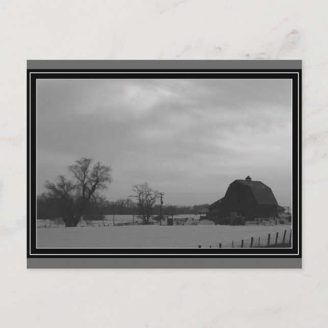 Postal Antiguo refugio histórico cerca de Weiser, Idaho (Anverso)