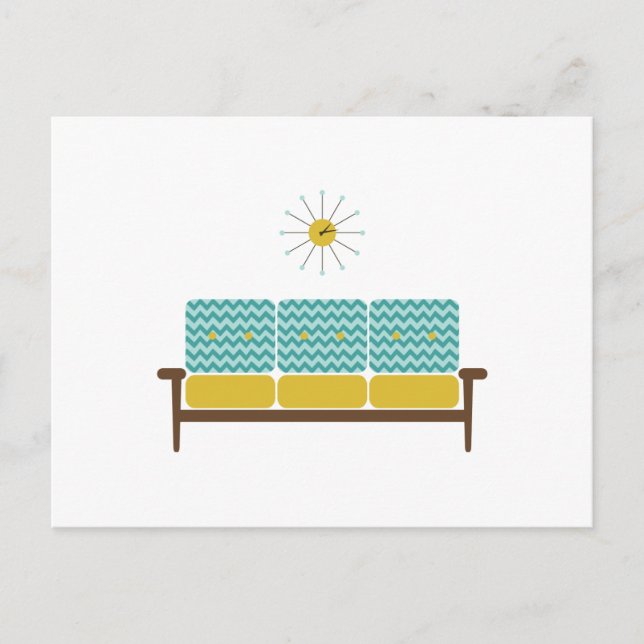 Postal Antiguo Sofá (Anverso)