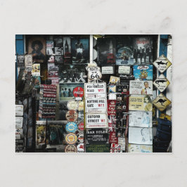 Postal Antiguos Rótulos de moda