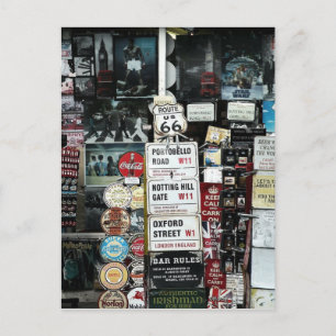 Postal Antiguos Rótulos de moda