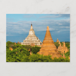 Postal Antiguos Templos y Pagodas Bagan