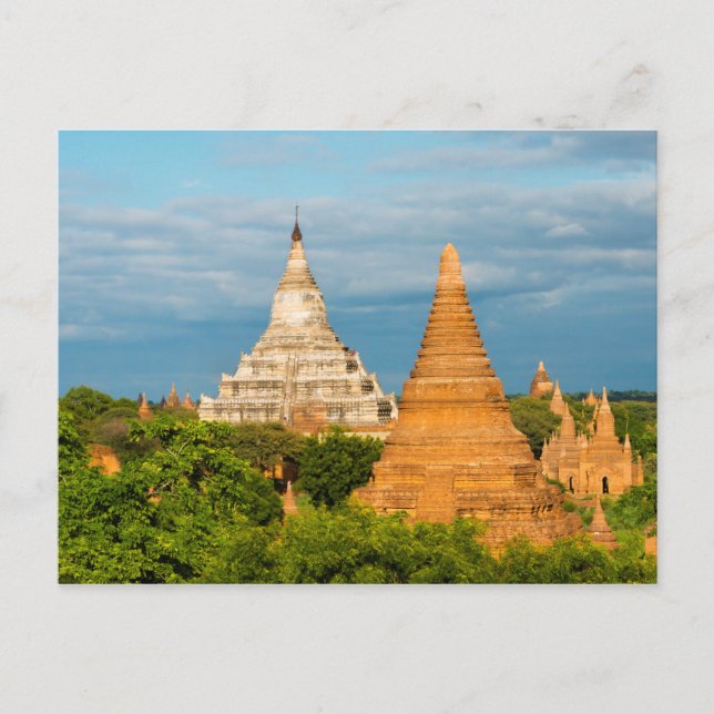 Postal Antiguos Templos y Pagodas | Bagan (Anverso)