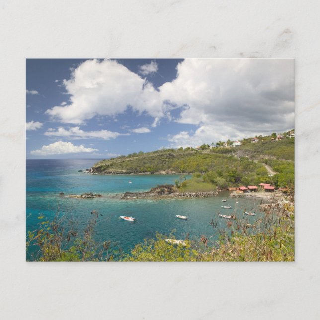Postal ANTILLAS FRANCESAS (FWI), Guadalupe, Basse, (Anverso)