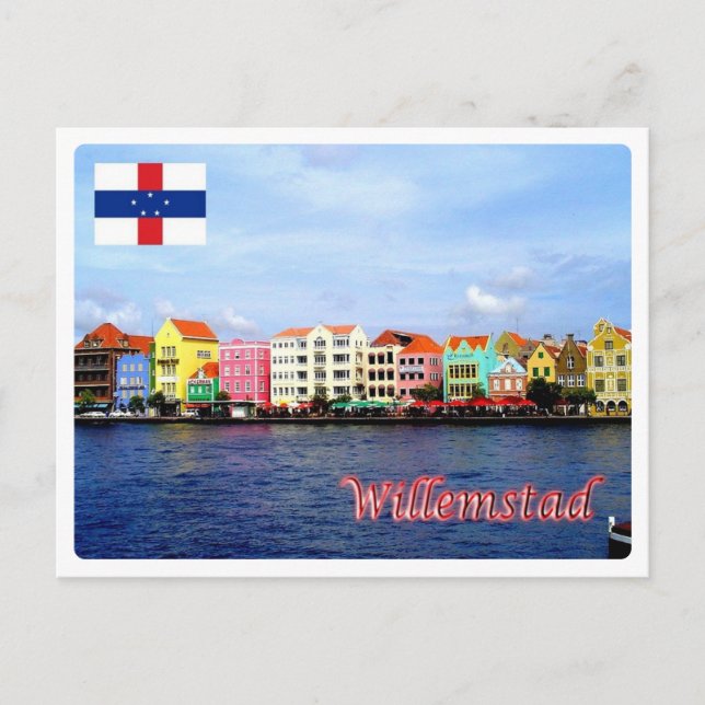 Postal Antillas Neerlandesas - Willemstad - (Anverso)