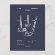 Antique Golf Club 1900, dibujo de patentes