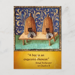 POSTAL ANTIQUE HONEY BEE BEEKEEPER, MANTENIMIENTO