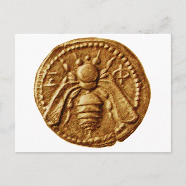 POSTAL ANTIQUE HONEY BEE COIN (Anverso)