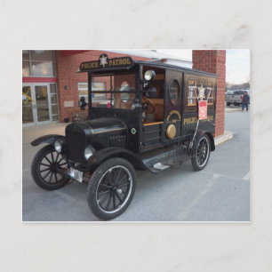 Postal Antique Paddy Wagon