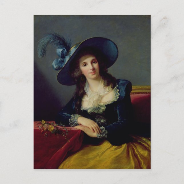 Postal Antoinette-Elisabeth-Marie d'Aguesseau (Anverso)