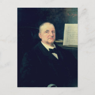 Postal Anton Bruckner, 1889