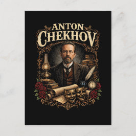 Postal Antón Chéjov