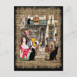 Postal Anton Pieck - Farmacia