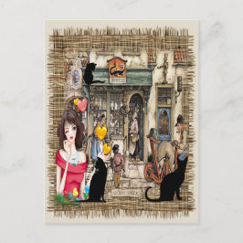 Postal Anton Pieck - Tienda de productos químicos