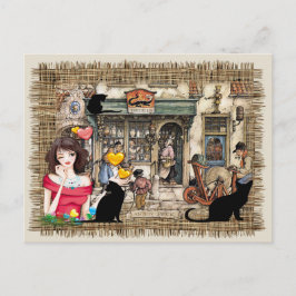 Postal Anton Pieck - Tienda de productos químicos