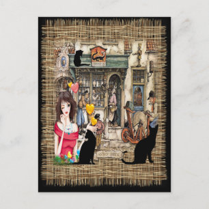 Postal Anton Pieck - Tienda de productos químicos