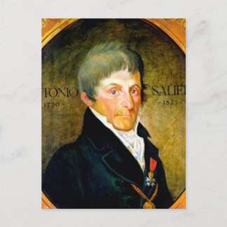 Postal ANTONIO SALIERI - compositor de la ópera