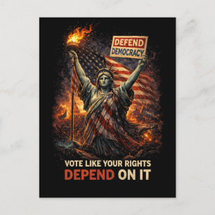 Postal Antorcha de la Democracia